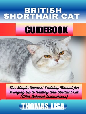 cover image of BRITISH SHORTHAIR CAT GUIDEBOOK